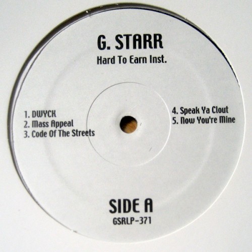 Hard To Earn Instrumentals — Gang Starr