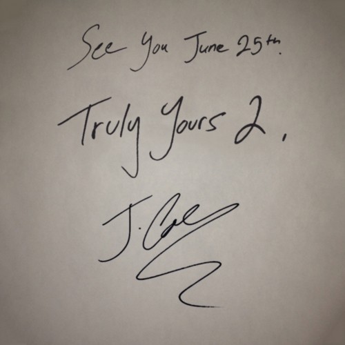 Truly Yours 2 — J. Cole