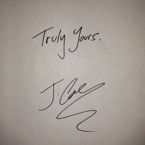 Truly Yours — J. Cole
