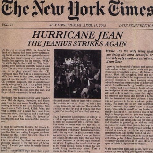 Hurricane Jean: The Jeanius Strikes Again — Jean Grae