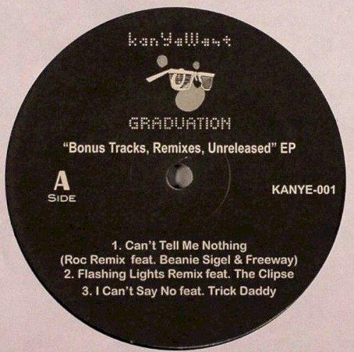 Graduation “Bonus Tracks, Remixes, Unreleased” EP — Kanye West