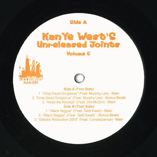 Unreleased Joints Volume 5 — Kanye West