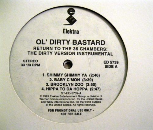 Return to the 36 Chambers: The Dirty Version Instrumentals — Ol' Dirty Bastard