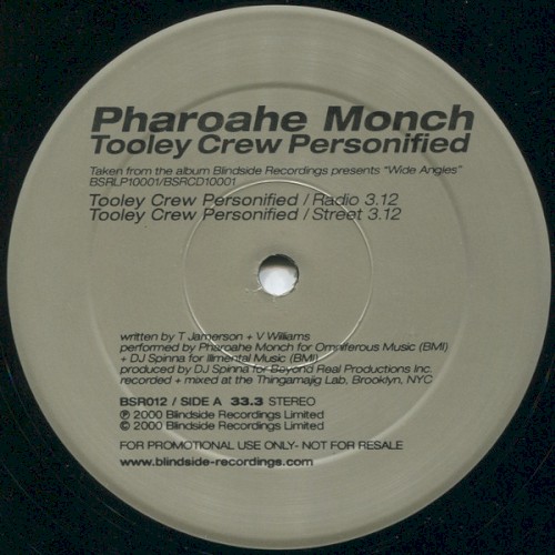 Tooley Crew Personified — Pharoahe Monch