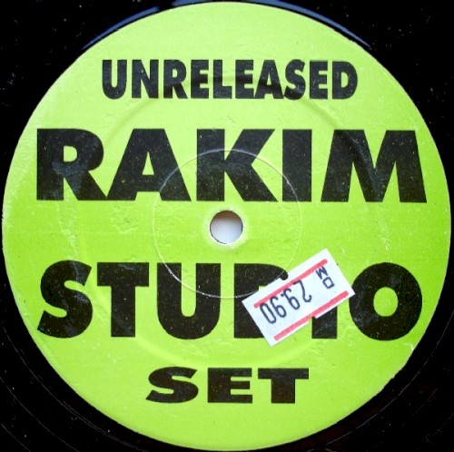 Unreleased Rakim Studio Set — Rakim