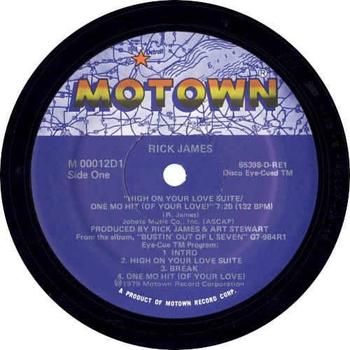 High On Your Love Suite / You & I — Rick James