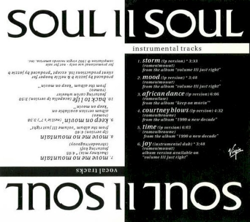 2 Sides of Soul II Soul — Soul II Soul