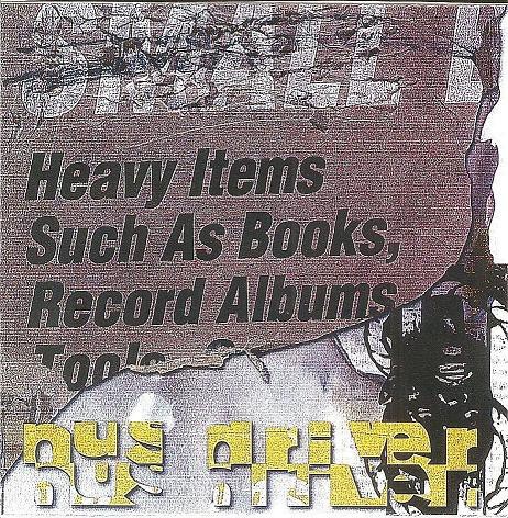 Heavy Items Such as Books, Record Albums, Tools... — Busdriver